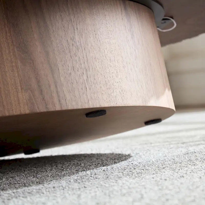 Table Basse Ronde de 43,7 Pouces pour Salon