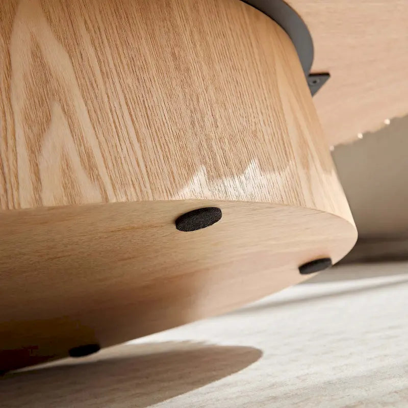 Table Basse Ronde de 43,7 Pouces pour Salon