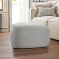 26 Repose-pieds et poufs, Pouf ottoman en tissu moderne