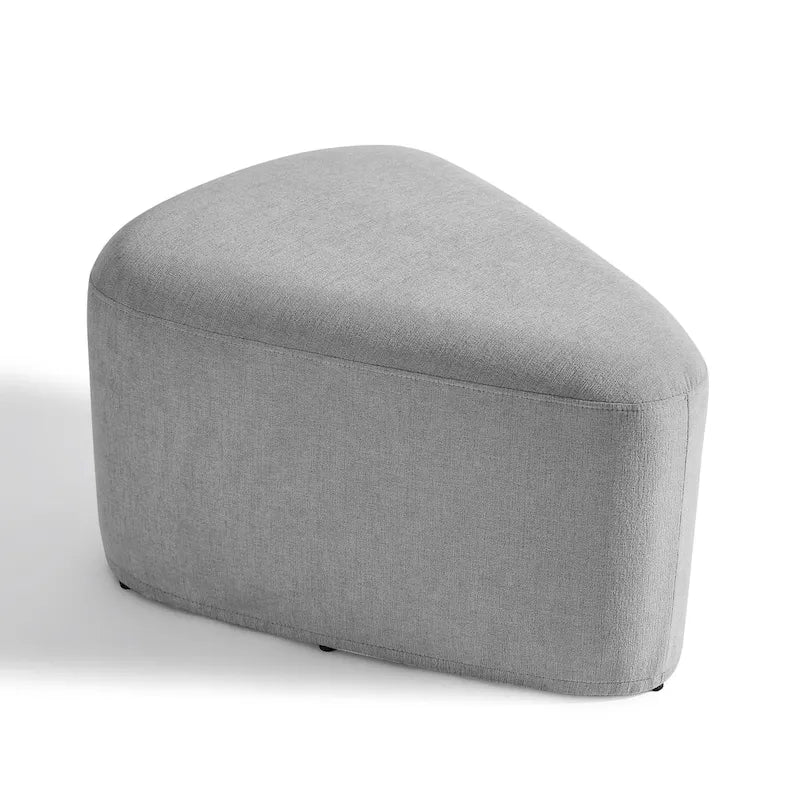 26 Repose-pieds et poufs, Pouf ottoman en tissu moderne
