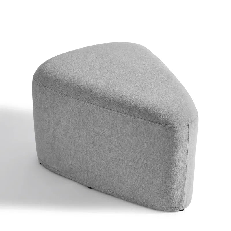 26 Repose-pieds et poufs, Pouf ottoman en tissu moderne