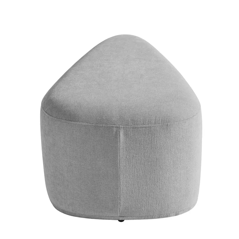 26 Repose-pieds et poufs, Pouf ottoman en tissu moderne