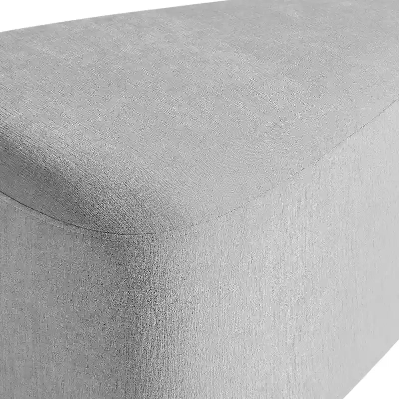 26 Repose-pieds et poufs, Pouf ottoman en tissu moderne