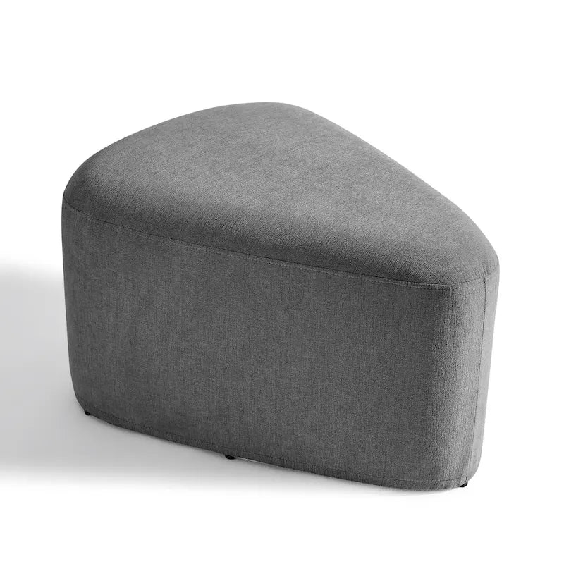 26 Repose-pieds et poufs, Pouf ottoman en tissu moderne