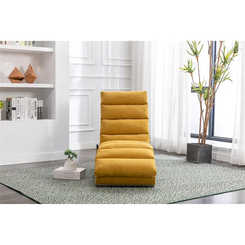 Chaise longue en lin pour l'intérieur