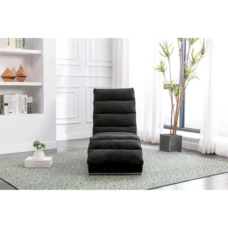 Chaise longue en lin pour l'intérieur