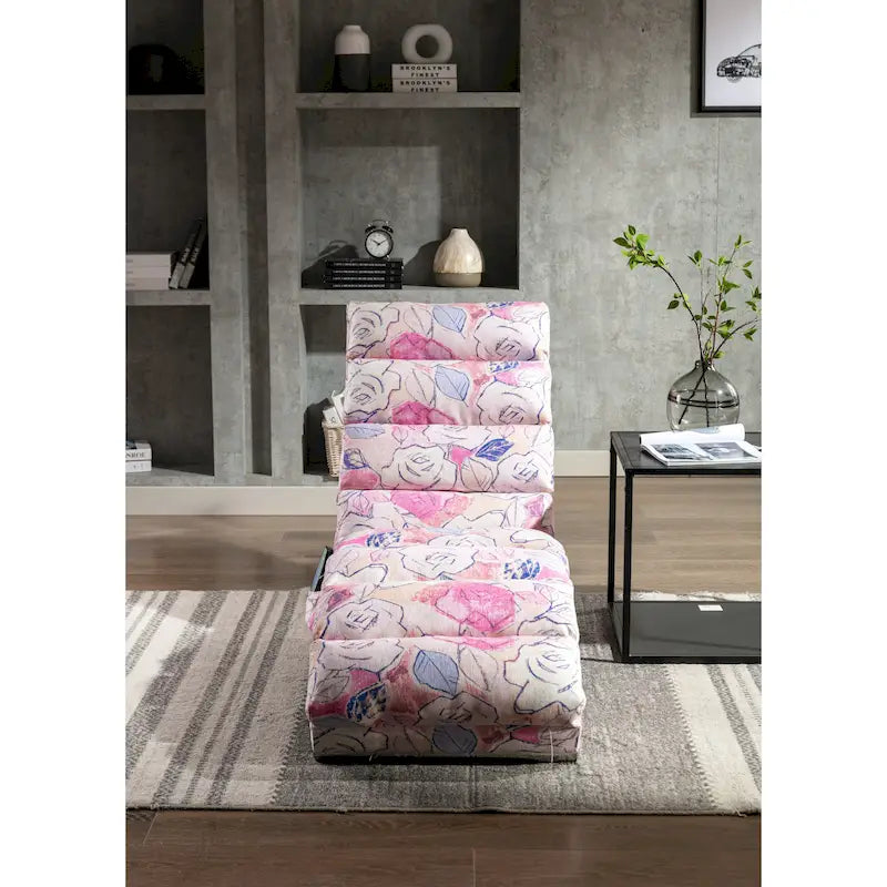 Chaise longue en lin pour l'intérieur