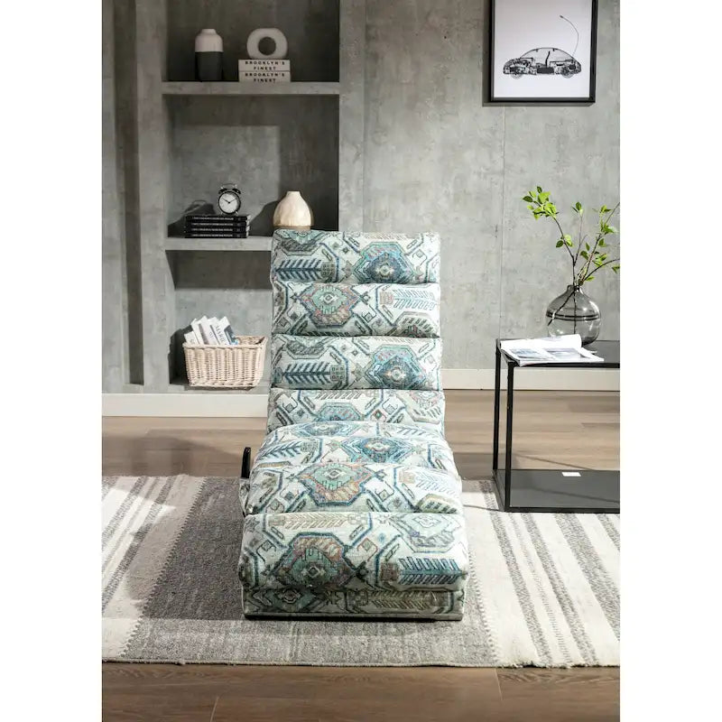 Chaise longue en lin pour l'intérieur