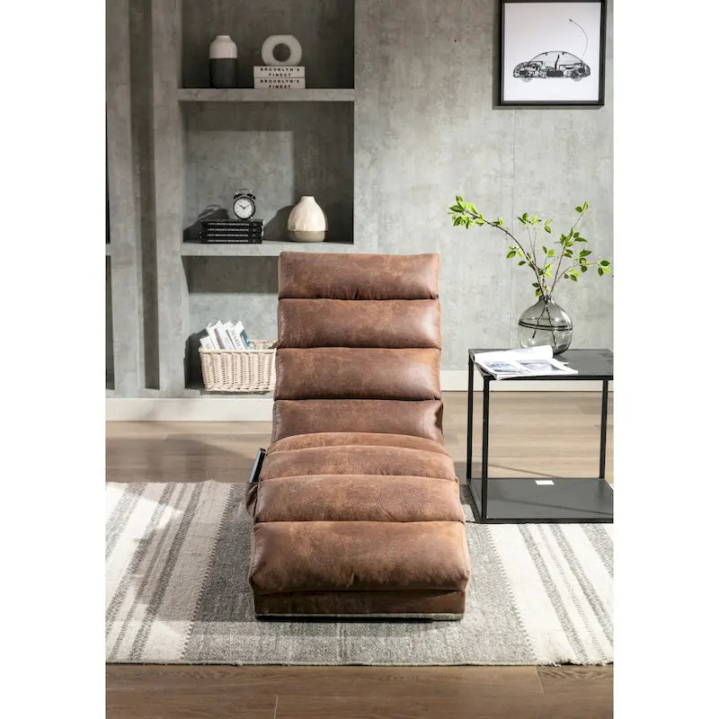 Chaise longue en lin pour l'intérieur