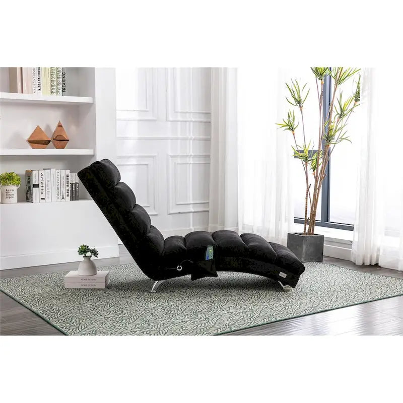 Chaise longue en lin pour l'intérieur