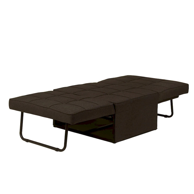 Fauteuil-lit convertible 4-en-1 avec ottoman