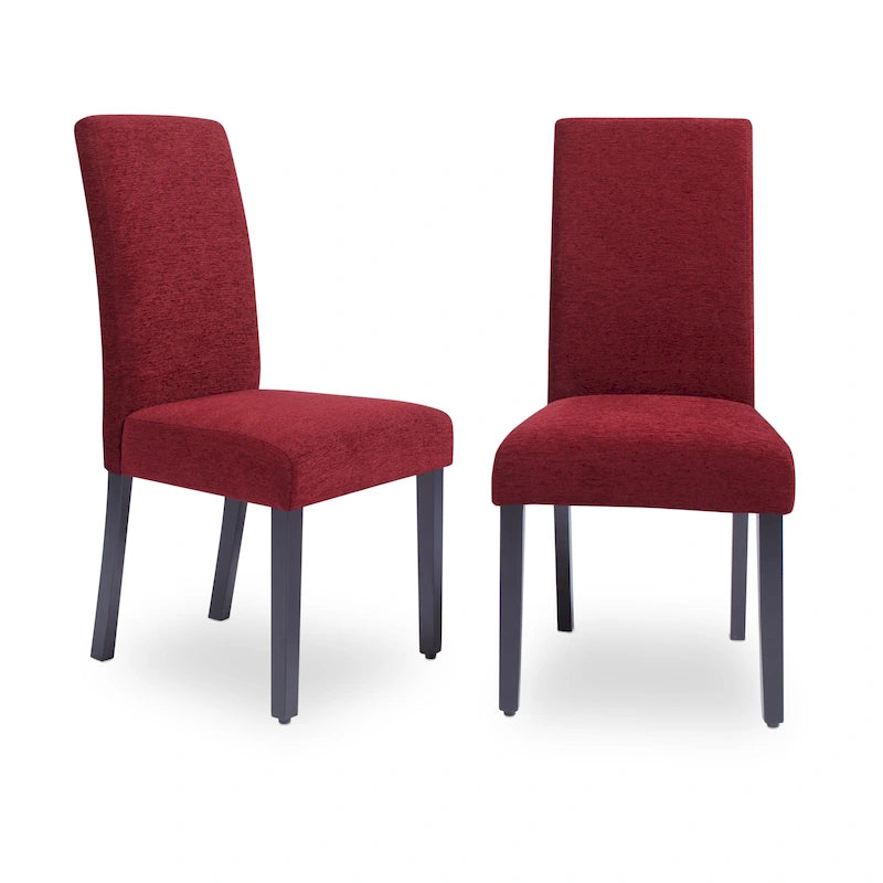 Chaises de salle à manger rembourrées (Lot de 2)