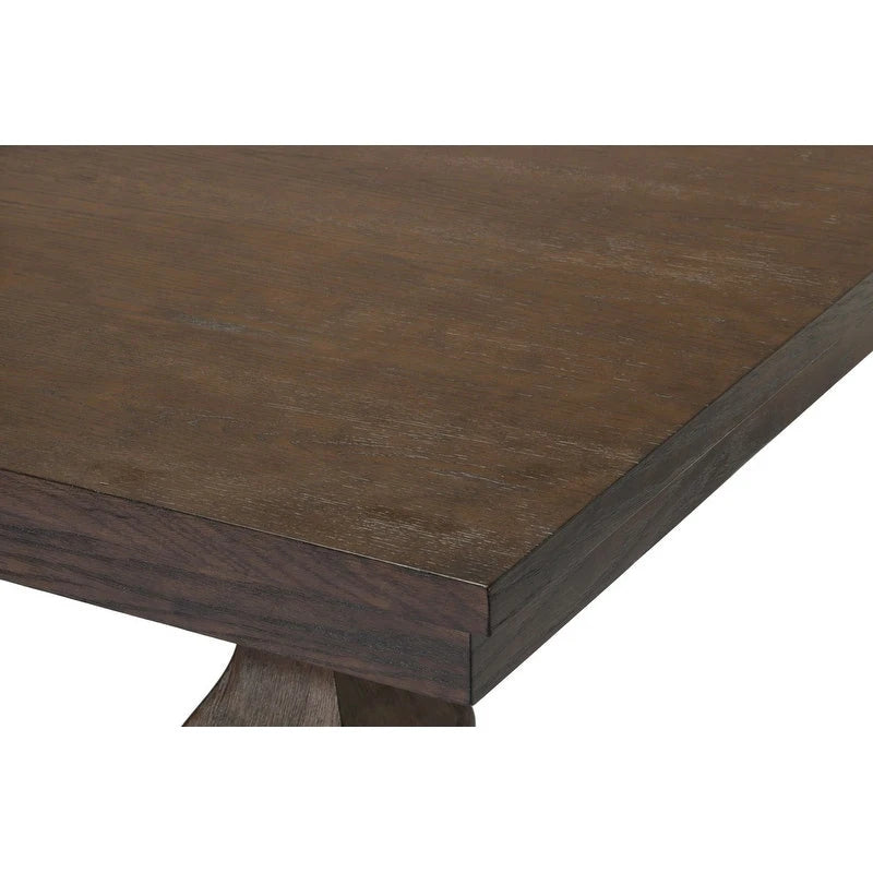 Ensemble de salle à manger extensible en noyer 9 pièces de qualité supérieure Best Quality Furniture