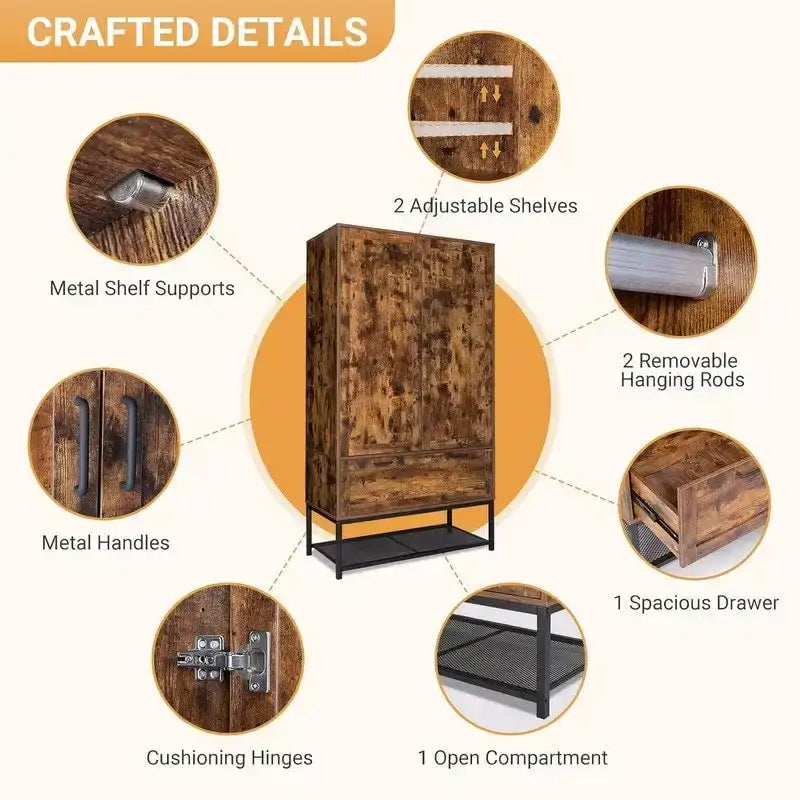 Armoire d'appoint avec portes - S.O.