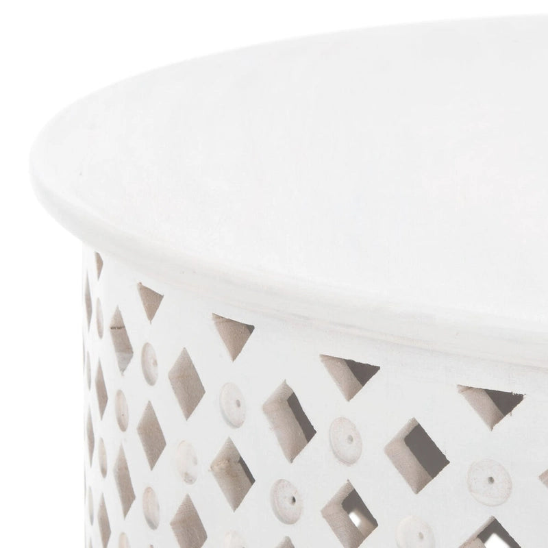 Table basse ronde 28W x 28D x 16H