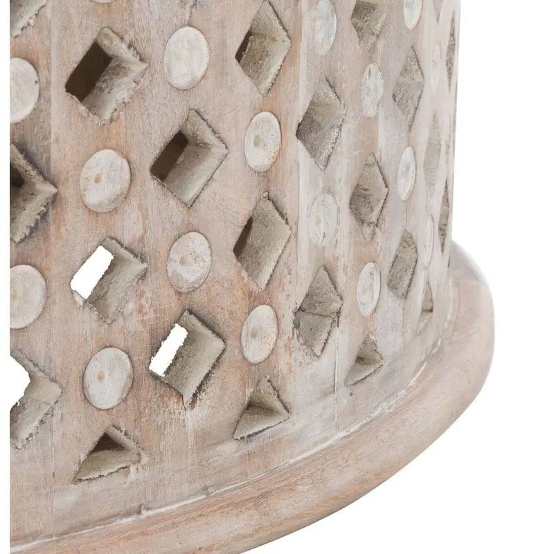 Table basse ronde 28W x 28D x 16H