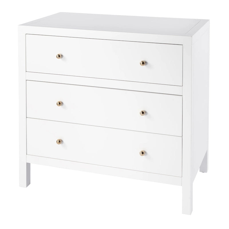 Commode en bois 3 tiroirs Nora