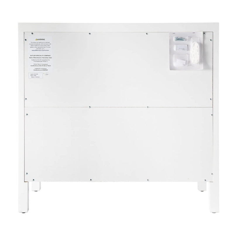 Commode en bois 3 tiroirs Nora