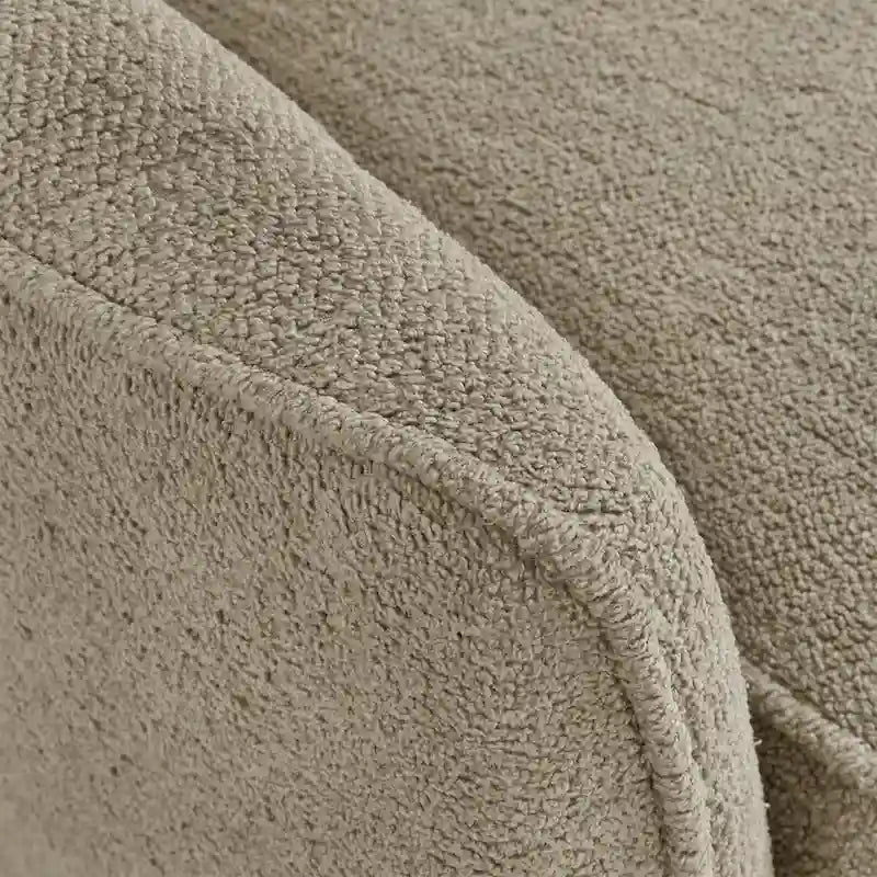 Fauteuil d'appoint capitonné du milieu du siècle avec housse de coussin amovible